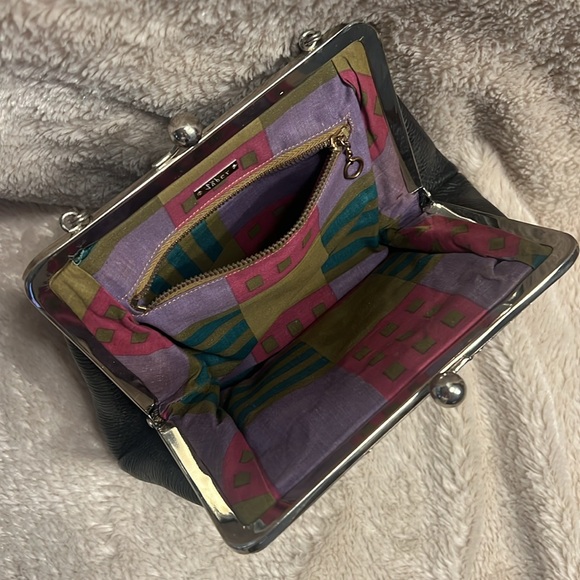 SABER 1960’s Kiss lock Leather Purse - Picture 10 of 17